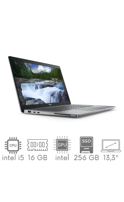 DELL Latitude 5340 i5-1335U 16GB 256SSD 13,3" FHD 1920x1080 Wifi BT Win11pro Gw12mc