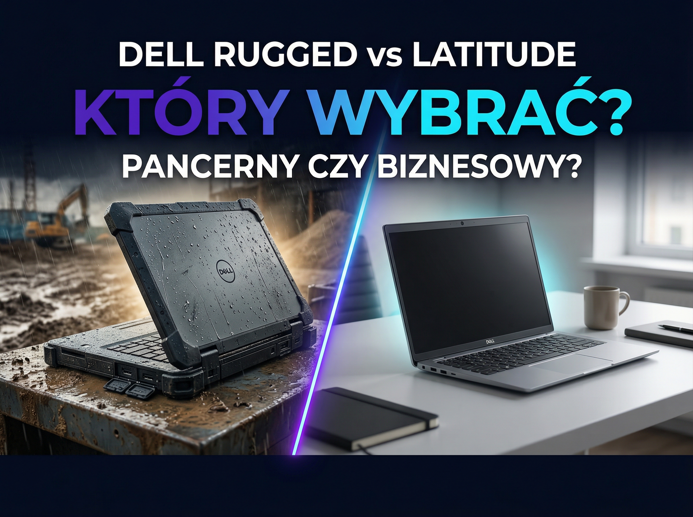 Dell Rugged kiedy warto kupić pancerny laptop a kiedy zwykły latitude wystarczy poradnik od Damiana