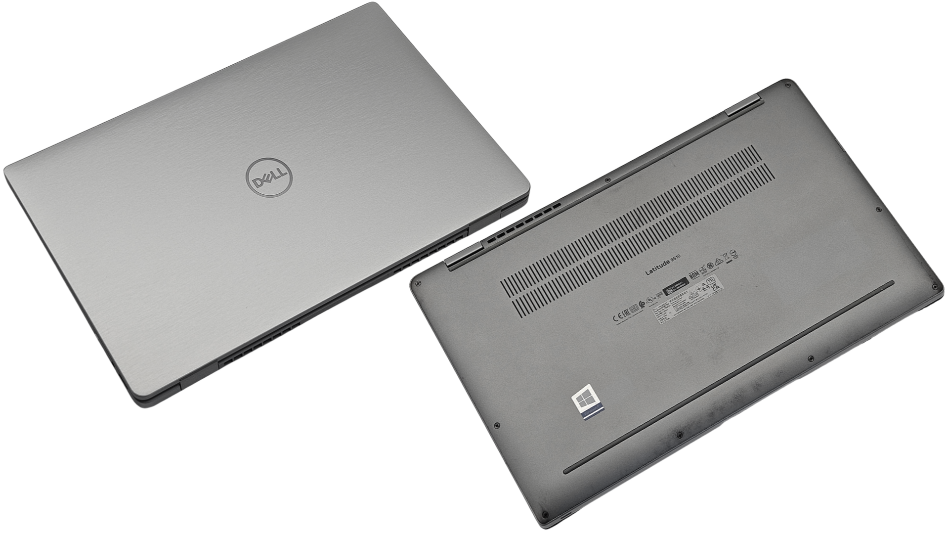 Dell Latitude 9510 – klapa z aluminium i spód z kratkami wentylacyjnymi, egzemplarz poleasingowy