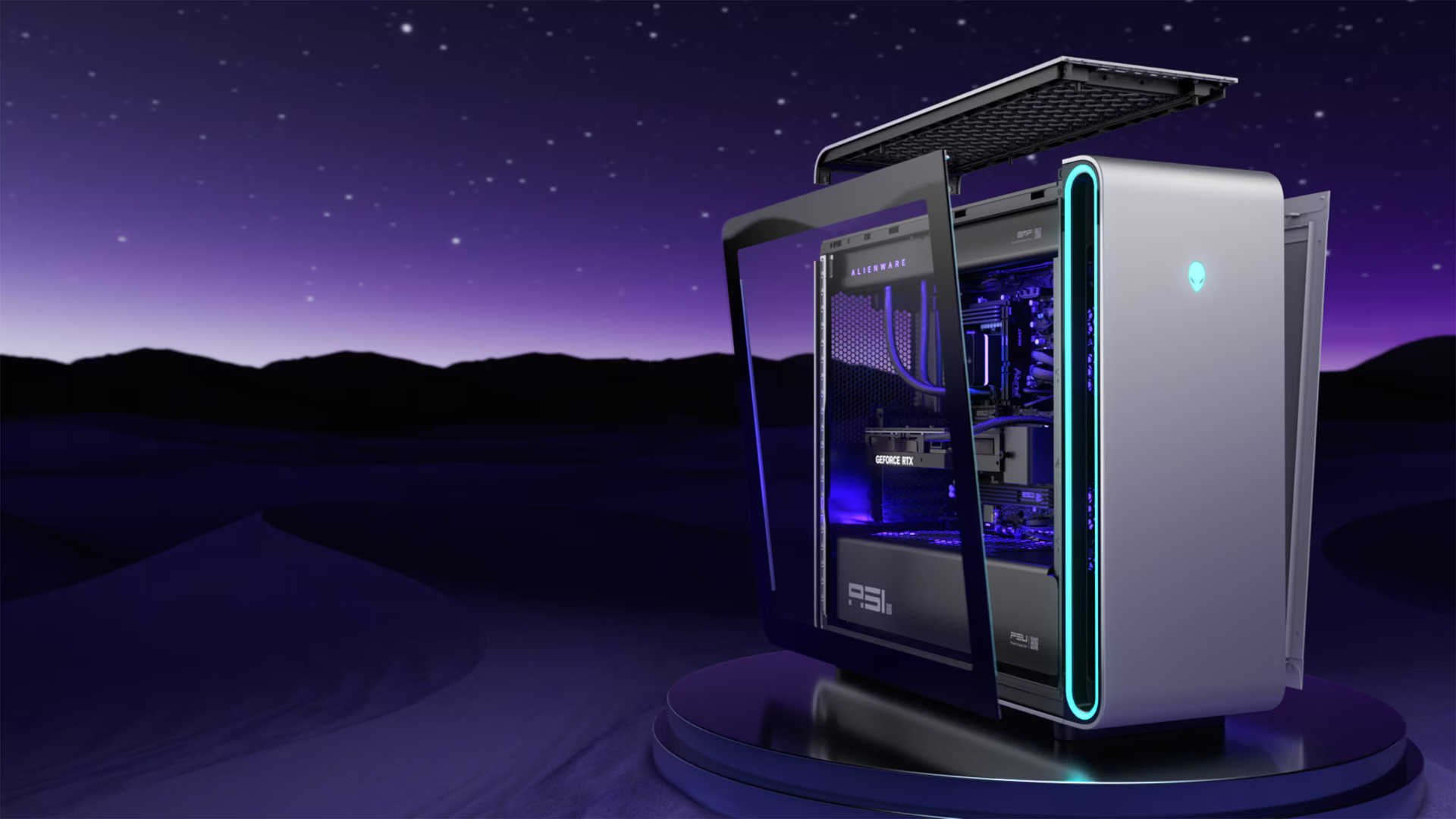 kosmiczna technologia alienware pc gaming