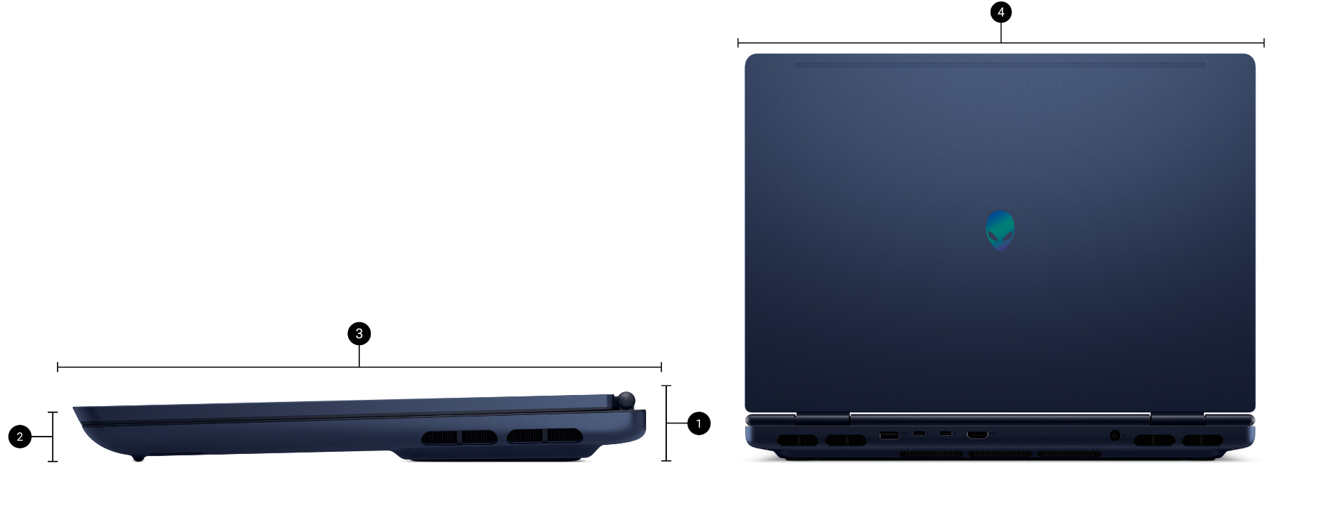 wymiary gamingowego laptopa AC16251
