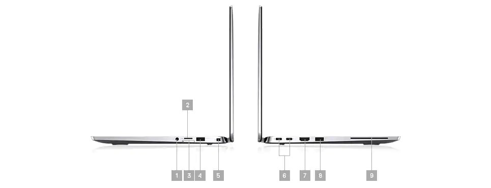 Notebook Latitude 14 7490 — porty i gniazda