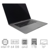 Apple MacBook Pro A2141 i9-9880HK 64GB 1TB SSD 16" Retina 3072x1920 Radeon Pro 5500M 4GB WiFi BT Kam OS Sequoia PL Gw12mc