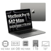 Apple MacBook Pro 16 2023 A2780 M2 MAX 64GB 1TB SSD 16,2" Liquid Retina XDR 3456x2234 WiFi BT Kam MacOS Tahoe PL Gw12mc