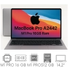 Apple MacBook Pro 14 A2442 M1 PRO 16GB 512GB SSD 14,2" Liquid Retina XDR 3024x1964 WiFi BT Kam OS Sequoia PL Gw12mc