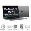 Apple MacBook Pro 16 2023 A2780 M2 PRO 16GB 1TB SSD 16,2" Liquid Retina XDR 3456x2234 WiFi BT Kam MacOS Tahoe PL Gw12mc