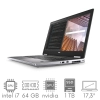 Stacja Graficzno-Robocza Dell Precision 7730 i7-8850H 64GB 1TB SSD 17,3" FHD 1920x1080 Quadro P5200 16GB KAM WiFi BT W11Pro gw12mc