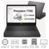 Stacja Graficzno-Robocza Dell Precision 7750 i7-10850H 32GB 512 SSD 17,3" FHD 1920x1080 RTX3000 6GB KAM WiFi BT W11Pro Gw12mc