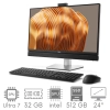 2w1 Komputer PC Dell Pro 24 All-in-One Plus QB24250 Ultra 7 265 32GB 512 SSD 24" FHD 1920x1080 75Hz Dotyk  KAM WiFi BT Win11Pro GW12mc