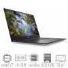 Dell XPS 9570 i7-8750H 16GB 512GB SSD 15,6" FHD 1920x1080 NVIDIA GTX 1050Ti 4GB WiFi BT KAM Win11 GW12mc