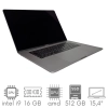 Apple MacBook Pro A1990 i9-9880H 16GB 512 SSD 15,4" Retina 2880x1800 Radeon Pro 560X 4GB WiFi BT Kam OS Sequoia PL Gw12mc