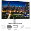 Dell UltraSharp 32 U3225QE - Monitor 32" 4K UHD 3840x2160 120 Hz 16:9 IPS Black USB-C RJ45 Thunderbolt 4