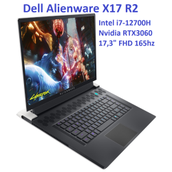 DELL Alienware X17 R2 i7-12700H 32GB 512SSD 17,3” 1920x1080 165Hz GeForce RTX3060 6GB WiFi BT Kam Win11PL gw12mc