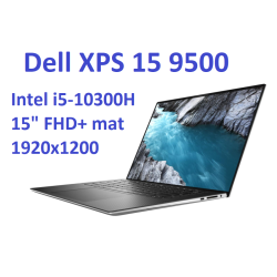 Bezramkowy ultrabook Dell XPS 9500 i5-10300H 16GB 1TB SSD 15,6 FHD+ 1920x1200 mat WiFi BT Kam win10/11 PL Gw12mc