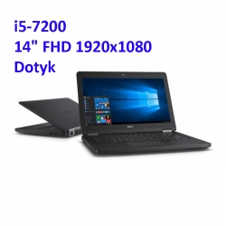 Ultrabook Dell Latitude 5480 i5-7200u 8GB 256SSD 14 FHD 1920x1080 DOTYK WiFi BT win10pro gw12mc
