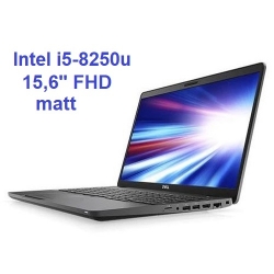 Dell Latitude 5500 i5-8250 8GB 256GB SSD 15,6 FHD 1920x1080 matt WiFi BT Kam win10pro GW12mc