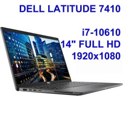 Dell Latitude 7410 i7-10610u 16GB 512SSD 14,1 FHD 1920x1080 matt WiFi BT Kam win10pro GW12mc