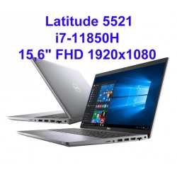 Dell Latitude 5521 (5520) i7-11850H 16GB 2TB SSD 15,6 FHD 1920x1080 matt WiFi BT Kam win11pro GW12mc