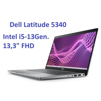 DELL Latitude 5340 i5-1335U 16GB 256SSD 13,3" FHD 1920x1080 Wifi BT Win11pro Gw12mc