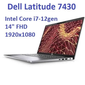 Aluminiowy Dell Latitude 7430 i7-1265U 16GB 512SSD 14'' FHD 1920x1080 WiFi BT Kam win11pro GW12mc