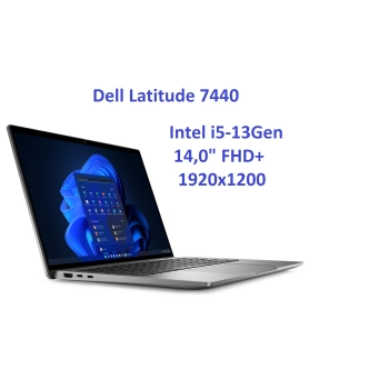 Dell Latitude 7440 i5-1345U 16GB 256SSD 14'' FHD+ 1920x1200 WiFi BT Kam Win11pro GW12mc