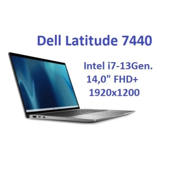 Dell Latitude 7440 i7-1365U 32GB 512SSD 14'' FHD+ 1920x1200 WiFi BT Kam Win11pro GW12mc