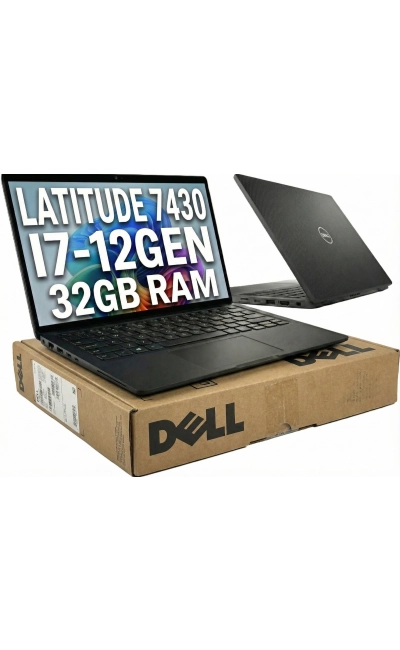 Outlet Carbon Dell Latitude 7430 i7-1265U 32GB 512SSD 14'' FHD 1920x1080 WiFi BT Kam Win11pro GW12mc