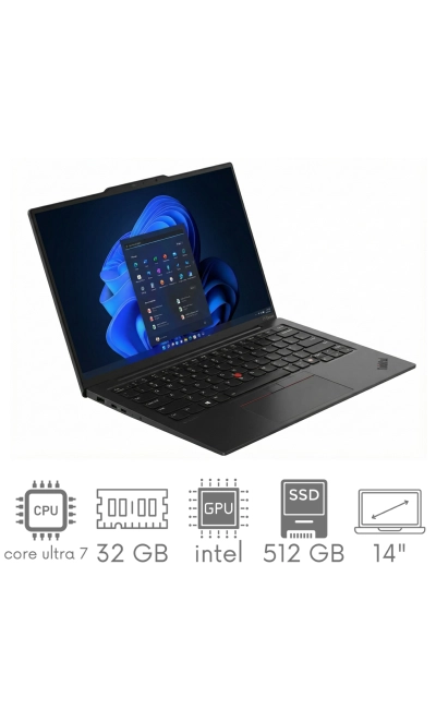 Lenovo ThinkPad X1 Carbon Gen 12 Ultra 7 165U 32GB 512 SSD 14" 2,8K OLED 2880x1800 WiFi BT Kam Win11Pro GW12mc