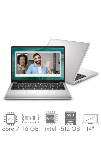 DELL 14 DC14250 Core 7 150U 16GB 512 SSD 14" FHD+ 1920x1200 KAM WiFi BT Win11 Gw12mc
