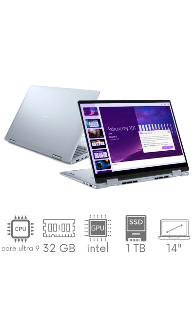 Dell 14 Plus DB04250 Ultra 9 288V 32GB 1TB SSD 14,0" FHD+ 1920x1200 Dotyk Kam WiFi BT Win11 GW12MC