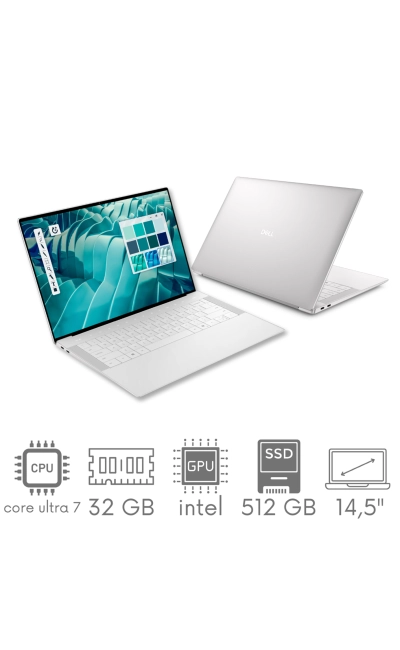 Dell 14 Premium DA14250 Ultra 7 255H 32GB 512 SSD 14,5" 3,2K 3200x2000 OLED 120Hz WiFi BT Kam Win11 PL Gw12mc