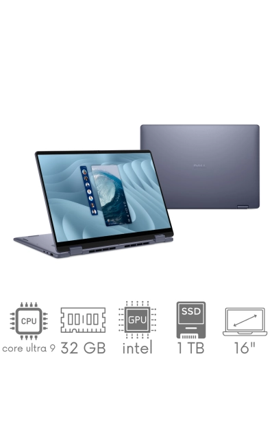 2w1 Dell 16 Plus DB06250 Ultra 9 288V 32GB 1TB SSD 16,0" QHD+ 2560x1600 90Hz Kam WiFi BT Win11 GW12MC
