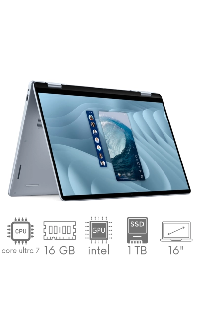 2w1 Dell 16 Plus DB06250 Ultra 7 256V 16GB 1TB SSD 16,0" FHD+ 1920x1200 Kam WiFi BT Win11 GW12MC