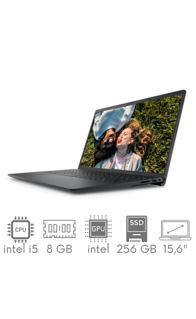 Dell Inspiron 3511 i5-1135G7 8GB 256 SSD 15,6" FHD 1920x1080 Kam WiFi BT Win11 gw12mc