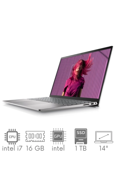 Dell Inspiron 5420 i7-1255U 16GB 1TBSSD 14" FHD+ 1920x1200 matt Kam WiFi BT Win11PL Gw12mc