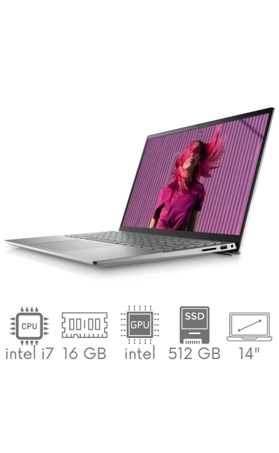 Dell Inspiron 5420 i7-1255u 16GB 512SSD 14" FHD+ 1920x1200 matt Kam WiFi BT Win11PL Gw12mc