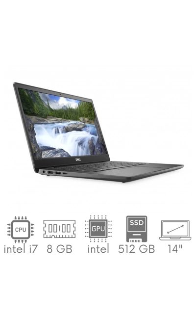 Dell Latitude 3420 i7-1165G7 8GB 512GB SSD 14" FHD 1920x1080 Kam WiFi BT W11Pro Gw12mc