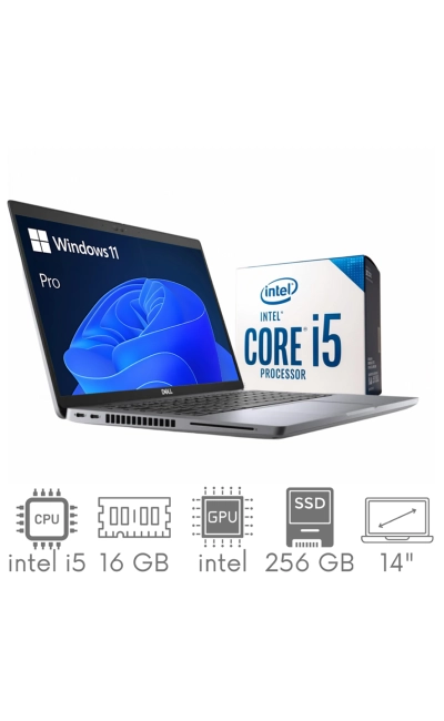 Dell Latitude 5420 i5-1135G7 16GB 256SSD 14" FHD 1920x1080 WiFi BT Kam Win11pro GW12mc