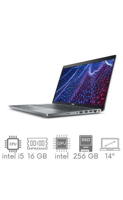 Dell Latitude 5430 i5-1235U 16GB 256SSD 14" FHD 1920x1080 matt Iris Xe WiFi BT Kam Win11pro GW12mc