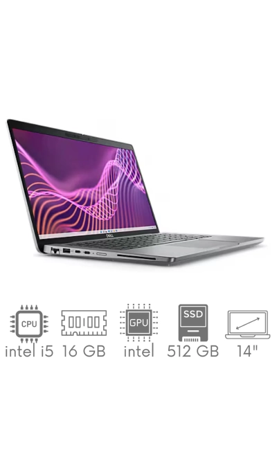 Dell Latitude 5440 i5-1350P 16GB 512SSD 14" FHD 1920x1080 WiFi BT Kam Win11pro GW12mc