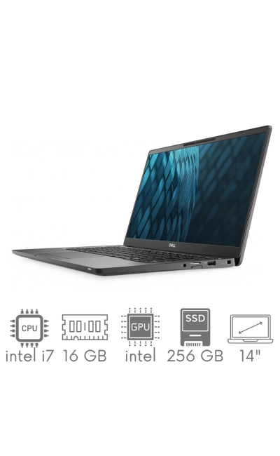 Dell Latitude 7400 i7-8665U 16GB 512SSD 14" FHD 1920x1080 WiFi BT Kam Win11Pro GW12mc