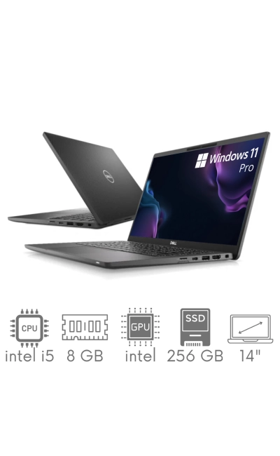Dell Latitude 7420 i5-1135G7 8GB 256SSD 14" FHD 1920x1080 WiFi BT Kam Win11Pro GW12mc