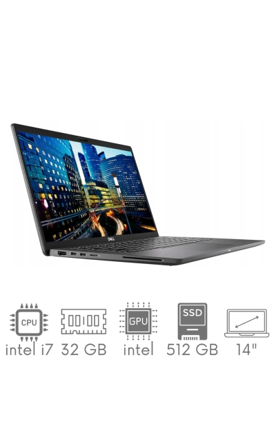 Dell Latitude 7420 i7-1185G7 32GB 512SSD 14" FHD 1920x1080 Dotyk WiFi BT Kam Win11Pro GW12mc