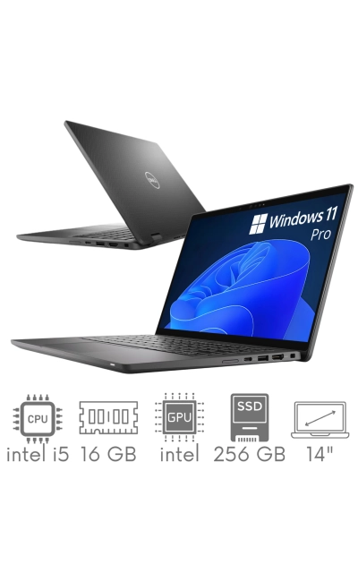 Carbon Dell Latitude 7430 i5-1245U 16GB 256SSD 14'' FHD 1920x1080 WiFi BT Kam Win11pro GW12mc