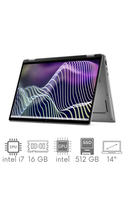 2w1 Dell Latitude 7440 i7-1365U 16GB 512SSD 14'' FHD+ 1920x1200 X360 WiFi BT Kam Win11Pro GW12mc