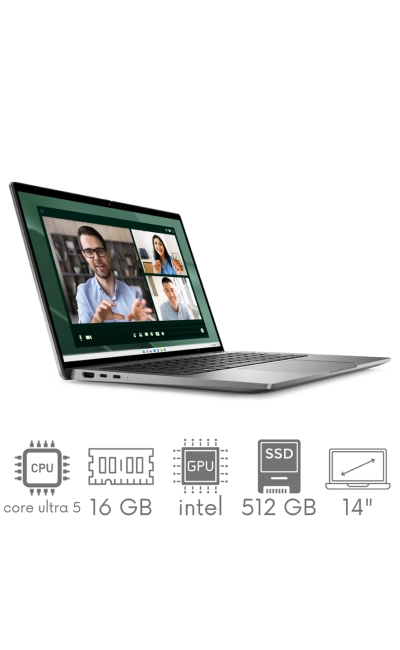 Dell Latitude 7450 Ultra 5 125U 16GB 512 SSD 14'' FHD+ 1920x1200 WiFi BT Kam Win11Pro GW12mc