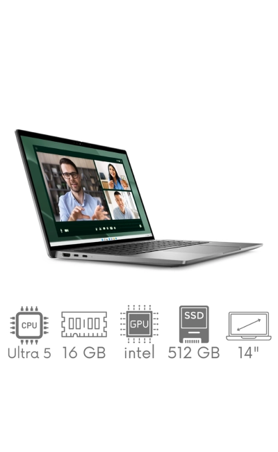 Dell Latitude 7450 Ultra 5 125U 16GB 512SSD 14'' FHD+ 1920x1200 WiFi BT Kam Win11Pro GW12mc