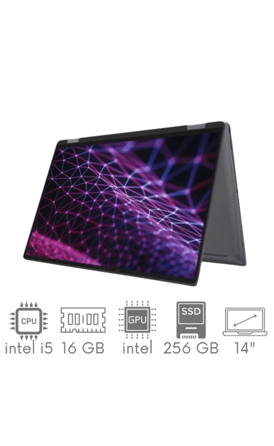 2w1 DELL Latitude 9430 i5-1245u 16 256 SSD 14" QHD+ 2560x1600 Touch x360 WiFi BT Kam Win11pro Gw12mc