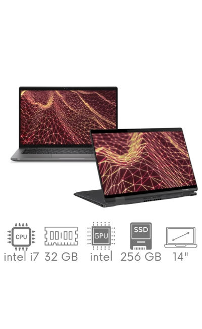 Carbon 2w1 Dell Latitude 7430 i7-1265U 32GB 256SSD 14'' FHD 1920x1080 X360 WiFi BT Kam Win11pro GW12mc