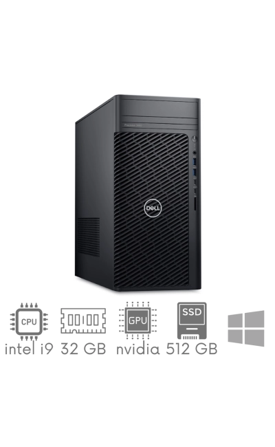 Komputer PC Stacja robocza Dell Precision 3680 Tower i9-14900K 32GB 512 SSD Nvidia RTX4080 Super 16GB Win11PRO GW12mc